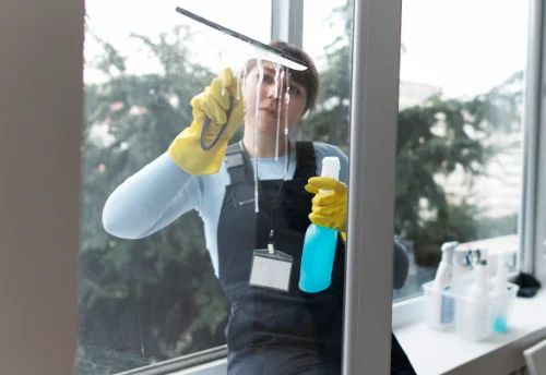 Nettoyage de vitres intérieures et extérieures à Longfossé